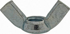 Value Collection - M8x1.25, Zinc Plated, Iron Standard Wing Nut - 3.6mm Wing Span, 18mm Wing Span - Americas Industrial Supply