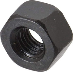 Value Collection - M12x1.75 Steel Right Hand Heavy Hex Nut - 22.78mm Across Flats, 12mm High, Uncoated - Americas Industrial Supply