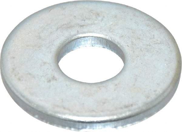Value Collection - M8 Screw, Steel Fender Flat Washer - 8.4mm ID x 24mm OD, 2mm Thick, Zinc-Plated Finish - Americas Industrial Supply