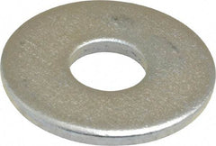 Value Collection - M10 Screw, Steel Fender Flat Washer - 10.5mm ID x 30mm OD, 2.5mm Thick, Zinc-Plated Finish - Americas Industrial Supply