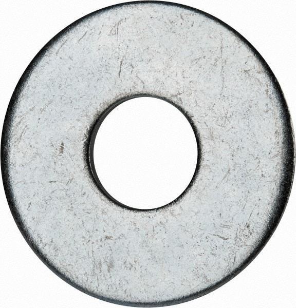 Value Collection - M12 Screw, Steel Fender Flat Washer - 13mm ID x 37mm OD, 3mm Thick, Zinc-Plated Finish - Americas Industrial Supply
