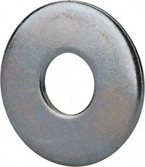 Value Collection - M20 Screw, Steel Fender Flat Washer - 22mm ID x 60mm OD, 4mm Thick, Zinc-Plated Finish - Americas Industrial Supply