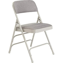 NPS - Folding Chairs Pad Type: Folding Chair w/Fabric Padded Seat Material: Steel - Americas Industrial Supply