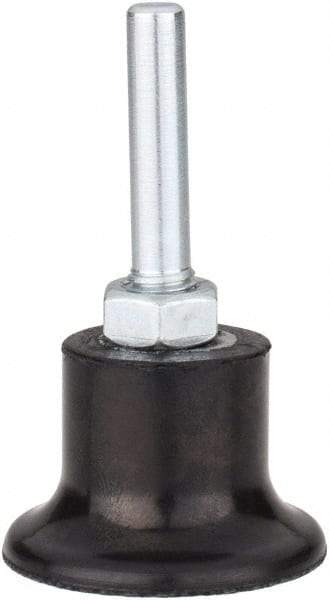 Tru-Maxx - 1-1/2" Diam Quick-Change Type P Disc Backing Pad - 1/4" Shank Diam, Hard Density, 30,000 RPM, Quick-Lok Compatible - Americas Industrial Supply