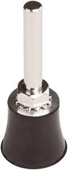 Tru-Maxx - 1" Diam Quick-Change Type P Disc Backing Pad - 1/4" Shank Diam, Medium Density, 30,000 RPM, Quick-Lok Compatible - Americas Industrial Supply