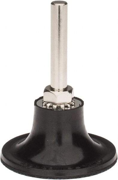 Tru-Maxx - 2" Diam Quick-Change Type R Disc Backing Pad - 1/4" Shank Diam, Soft Density, 30,000 RPM, Quick-Lok Compatible - Americas Industrial Supply