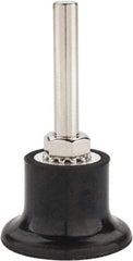 Tru-Maxx - 1-1/2" Diam Quick-Change Type R Disc Backing Pad - 1/4" Shank Diam, Hard Density, 30,000 RPM, Quick-Lok Compatible - Americas Industrial Supply