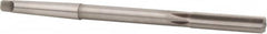 Alvord Polk - 5/16" High Speed Steel 6 Flute Chucking Reamer - Straight Flute, 1MT Morse Taper Shank, 1-1/2" Flute Length, 6" OAL - Americas Industrial Supply