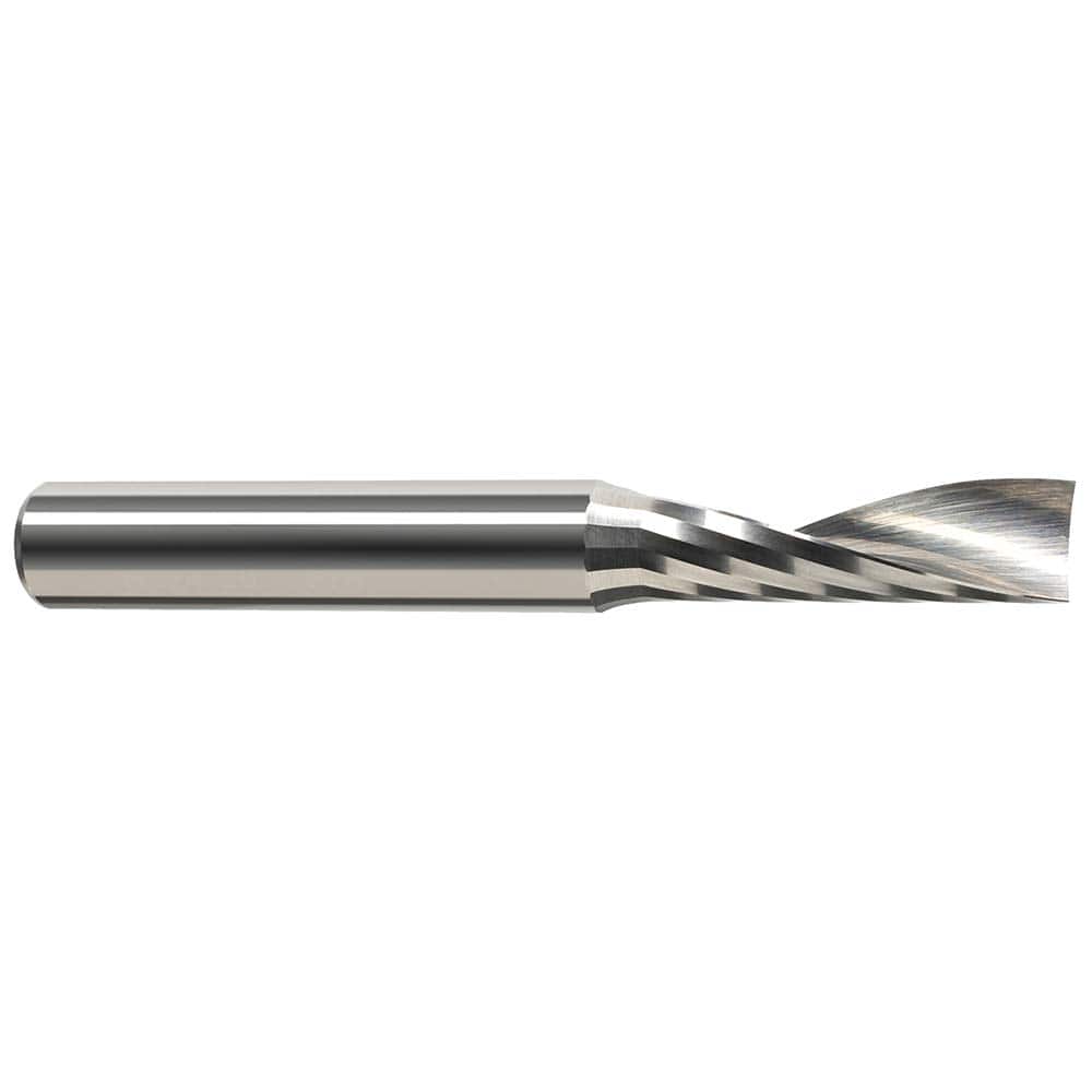Harvey Tool - Square End Mills; Mill Diameter (Inch): 1/4 ; Mill Diameter (Decimal Inch): 0.2500 ; Length of Cut (Inch): 1 ; Length of Cut (Decimal Inch): 1.0000 ; Material: Solid Carbide ; Finish/Coating: Uncoated - Exact Industrial Supply