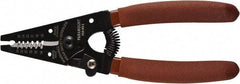 Paramount - 26 to 16 AWG Capacity Wire Stripper - 6" OAL, Plastic Dipped Handle - Americas Industrial Supply