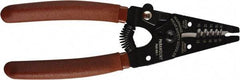 Paramount - 18 to 10 AWG Capacity Wire Stripper - 6" OAL, Plastic Dipped Handle - Americas Industrial Supply