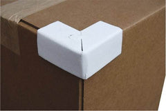 Vestil - 2" Long x 1-1/2" Wide x 1-1/2" High x 1/16" Thick Corner - White, Cardboard Box - Americas Industrial Supply