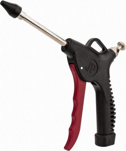Value Collection - 230 Max psi Rubber Pistol Grip Blow Gun - 1/4 NPT, 4" Tube Length, Nylon/Fiberglass Body with Rubber Nozzle - Americas Industrial Supply