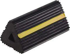 Vestil - 12" Wide x 5-3/4" High x 6-1/2" Deep, Rubber Wheel Chock - Americas Industrial Supply