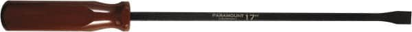 Paramount - 17" OAL Pry Bar - 3/4" Wide, Carbon Steel - Americas Industrial Supply