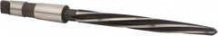 Alvord Polk - 1" Reamer Diam, 11/16" Small End Diam, 3MT Morse Taper Shank, 7-3/8" Flute, Bridge Reamer - Americas Industrial Supply