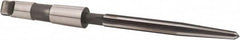 Alvord Polk - 1" Reamer Diam, 11/16" Small End Diam, 3MT Morse Taper Shank, 7-3/8" Flute, Bridge Reamer - Americas Industrial Supply