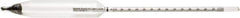 H-B Instruments - 325mm Long, Steel Specific Gravity Hydrometer - 0.001 Graduation, 1.30/1.37 Specific Gravity - Americas Industrial Supply