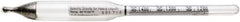 H-B Instruments - 300mm Long, Steel Specific Gravity Hydrometer - 0.002 Graduation, 1.00/1.22 Specific Gravity - Americas Industrial Supply