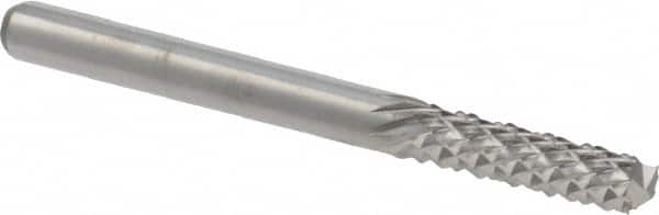 M.A. Ford - 1/8" Diam, 1/2" LOC, End Mill End, Solid Carbide Diamond Pattern Router Bit - 1-1/2" OAL, 1/8" Shank Diam - Americas Industrial Supply