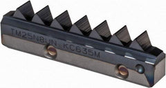 Kennametal - 8 TPI, Internal Thread, UN Standard, TM25 KC635M Grade Thread Mill Insert - Carbide, TiAlN Coating - Americas Industrial Supply
