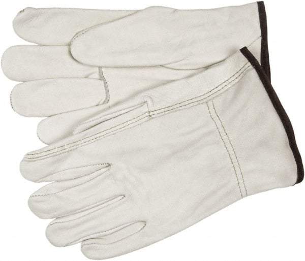 MCR Safety - Size XL General Protection Work Gloves - For Work & Driver, Uncoated, Tan, Paired - Americas Industrial Supply