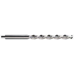 Cleveland - 27/64" 118° Parabolic Flute High Speed Steel Taper Length Drill Bit - Americas Industrial Supply