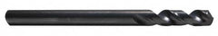 Cleveland - Letter M 135° Cobalt Jobber Drill - Oxide Finish, Right Hand Cut, Spiral Flute, Straight Shank, 4-3/8" OAL, Split Point - Americas Industrial Supply