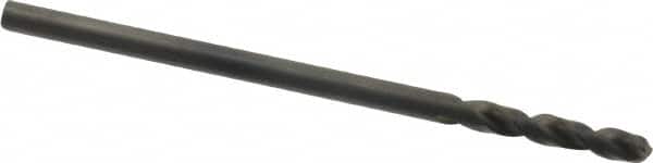 Cleveland - #23 135° Cobalt Jobber Drill - Oxide Finish, Right Hand Cut, Spiral Flute, Straight Shank, 3-1/8" OAL, Split Point - Americas Industrial Supply
