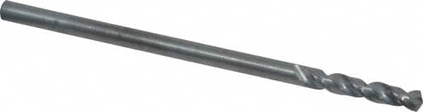 Cleveland - #25 135° Cobalt Jobber Drill - Oxide Finish, Right Hand Cut, Spiral Flute, Straight Shank, 3" OAL, Split Point - Americas Industrial Supply