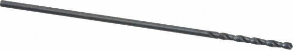 Cleveland - #57 135° Cobalt Jobber Drill - Oxide Finish, Right Hand Cut, Spiral Flute, Straight Shank, 1-3/4" OAL, Split Point - Americas Industrial Supply