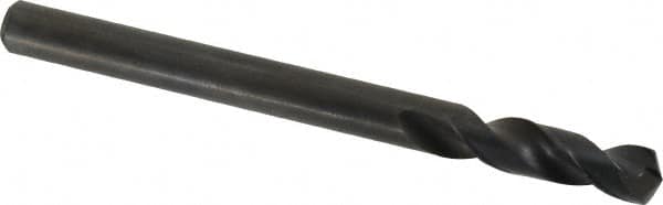 Cleveland - 15/32" 135° Cobalt Jobber Drill - Oxide Finish, Right Hand Cut, Spiral Flute, Straight Shank, 5-3/4" OAL, Split Point - Americas Industrial Supply