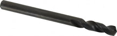 Cleveland - 15/32" 135° Cobalt Jobber Drill - Oxide Finish, Right Hand Cut, Spiral Flute, Straight Shank, 5-3/4" OAL, Split Point - Americas Industrial Supply