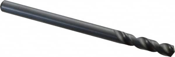 Cleveland - 21/64" 135° Cobalt Jobber Drill - Oxide Finish, Right Hand Cut, Spiral Flute, Straight Shank, 4-5/8" OAL, Split Point - Americas Industrial Supply