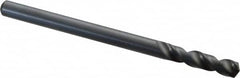 Cleveland - 21/64" 135° Cobalt Jobber Drill - Oxide Finish, Right Hand Cut, Spiral Flute, Straight Shank, 4-5/8" OAL, Split Point - Americas Industrial Supply