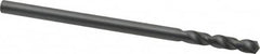 Cleveland - 3/16" 135° Cobalt Jobber Drill - Oxide Finish, Right Hand Cut, Spiral Flute, Straight Shank, 3-1/2" OAL, Split Point - Americas Industrial Supply
