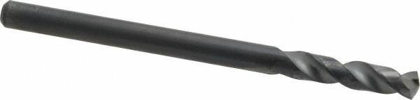 Cleveland - 5/16" 135° Cobalt Jobber Drill - Oxide Finish, Right Hand Cut, Spiral Flute, Straight Shank, 4-1/2" OAL, Split Point - Americas Industrial Supply