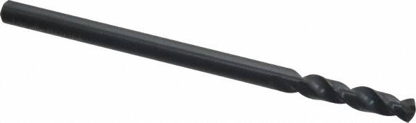 Cleveland - 7/32" 135° Cobalt Jobber Drill - Oxide Finish, Right Hand Cut, Spiral Flute, Straight Shank, 3-3/4" OAL, Split Point - Americas Industrial Supply