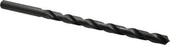 Cleveland - 21/32", 118° Point, Spiral Flute, High Speed Steel Taper Length Drill Bit - Oxide Finish, 9" Flute Length, 12" OAL, Series 950E - Americas Industrial Supply