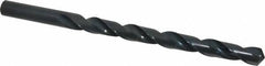 Cleveland - 3/4", 118° Point, Spiral Flute, High Speed Steel Taper Length Drill Bit - Oxide Finish, 9" Flute Length, 12" OAL, Series 950E - Americas Industrial Supply
