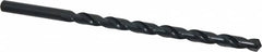 Cleveland - 9/16" 118° Spiral Flute High Speed Steel Taper Length Drill Bit - Americas Industrial Supply