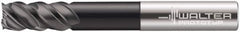 Walter-Prototyp - 11.13mm, 1" LOC, 1/2" Shank Diam, 5" OAL, 4 Flute, Solid Carbide Square End Mill - Single End, TiAlN Finish, Helical Flute, Centercutting, Right Hand Cut, Right Hand Flute - Americas Industrial Supply