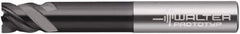 Walter-Prototyp - 11.99mm, 12mm LOC, 12mm Shank Diam, 3" OAL, 4 Flute, Solid Carbide Square End Mill - Single End, TiAlN Finish, Helical Flute, Centercutting, Right Hand Cut, Right Hand Flute - Americas Industrial Supply