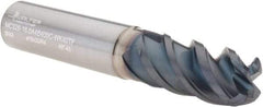 Walter-Prototyp - 16mm, 4 Flute, Single End, Solid Carbide, 0.157" Corner Radius End Mill - 4" OAL, 50° Helix, Right Hand Flute, 32mm LOC, Right Hand Cut, - Americas Industrial Supply
