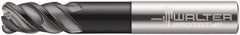 Walter-Prototyp - 10.01mm, 4 Flute, Single End, Solid Carbide, 0.039" Corner Radius End Mill - 3" OAL, 50° Helix, Right Hand Flute, 22mm LOC, Right Hand Cut, - Americas Industrial Supply