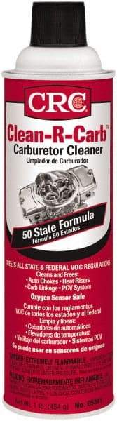 CRC - Acetone Carburetor & Parts Cleaner - 20 oz Aerosol Can - Americas Industrial Supply