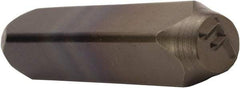 C.H. Hanson - 5/32" Character Size, F Character, Heavy Duty Individual Steel Stamp - Americas Industrial Supply