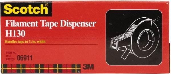 3M - 3/4" Wide, Handheld Style, Handheld Tape Dispenser - Americas Industrial Supply