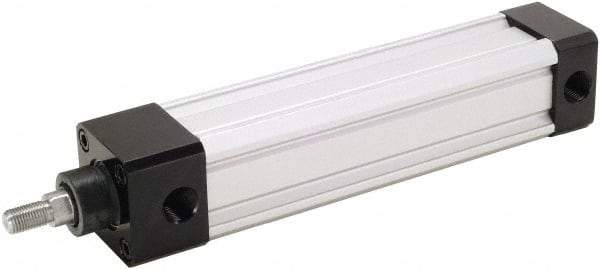 ARO/Ingersoll-Rand - 2" Stroke x 3-1/4" Bore Double Acting Air Cylinder - 1/2 Port, 3/4-16 Rod Thread, 250 Max psi, 185°F - Americas Industrial Supply