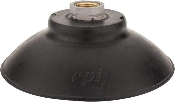 De-Sta-Co - 3/8 NPT Female Port, Flat, Vertical Vacuum Pad - Nitrile - Americas Industrial Supply